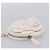 Clutch Rotonda Chanel Camellia con Catena in Pelle d'Agnello Bianco - vista 3