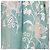 Abito maxi Biyan in mesh verde con ricami floreali - vista 4