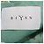 Abito maxi Biyan in mesh verde con ricami floreali - vista 5