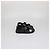 Sandali bassi Gucci in gomma nera Double G Nero - vista 3