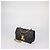 Bolsa de aba DiorAddict média em couro acolchoado com tachas pretas Christian Dior Preto - vista 2