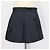 Mini Short Valentino de algodón negro con cuentas y mariposas bordadas Azul - vista 3