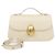 Autre Marque Borsa a mano Phoenix 1.0 in pelle crema Neous Bianco