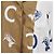 Céline Celine Pyjama Kurzarmhemd aus tricolor Seide mit Carriage-Print - Ansicht 4