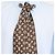 Camisa Louis Vuitton de manga comprida em popeline de algodão azul claro com detalhe de lenço de seda - vista 4