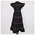 Autre Marque Vestido largo Celia B Black Blend Cotton Baba Voyager Negro - vista 3
