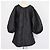 Autre Marque Abito Good Luck Arianne nero con ricami floreali e maniche a sbuffo - vista 3