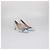 Décolleté Pollini Sky Blue Suede Bling Bling Blu chiaro - vista 2