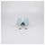 Décolleté Pollini Sky Blue Suede Bling Bling Blu chiaro - vista 5