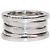 Bulgari Bvlgari B.Zero1 Drei-Band Ring aus 18K Weißgold Größe 49 Golden