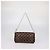 Borsa Louis Vuitton Favorite PM in canvas Damier Ebene Marrone - vista 3