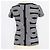 Hermès Top Hermes Black/White Cotton Jacquard Knit Circuit 24 Negro Blanco - vista 3