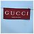 Set Camicia a Maniche Lunghe e Pantaloni Gucci in Misto Seta Blu con Perline di Cristallo - vista 7