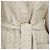 Robe com cinto Roxanne Loro Piana em seda castanha com bolinhas Marrom - vista 4
