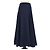 Falda midi Flavia de lana azul profundo Loro Piana