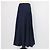 Falda midi Flavia de lana azul profundo Loro Piana - vista 3