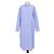 Abito camicia Chihiro in cotone a righe blu The Row
