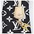Bandeau Confidential Monogram in seta nera Louis Vuitton Nero - vista 5
