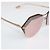 Bulgari Bvlgari Metallic/Silver Mirrored randlose Sonnenbrille Schwarz Golden - Ansicht 6