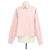 Autre Marque The Frankie Shop Camisa de manga larga de algodón rosa pálido