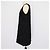 Vestido midi sin mangas acolchado con flecos en mezcla de algodón negro Chanel - vista 2