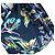 Diane Von Furstenberg Prita Abstract Butterfly Seidenkleid Mehrfarben Dunkelblau - Ansicht 3