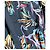 Diane Von Furstenberg Prita Abstract Butterfly Seidenkleid Mehrfarben Dunkelblau - Ansicht 4
