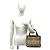 Borsa a mano in pelle Burberry Nova Check Shadow Horse Pattern Marrone Nero Bianco Rosso Beige - vista 2