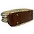 Borsa a mano in pelle Burberry Nova Check Shadow Horse Pattern Marrone Nero Bianco Rosso Beige - vista 7