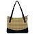 Burberry Nova Check Canvas- und Leder-Tote-Bag Schwarz Beige