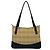 Burberry Nova Check Canvas- und Leder-Tote-Bag Schwarz Beige - Ansicht 3