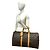 Borsa Boston Louis Vuitton Vintage Keepall 50 Monogram in pelle - vista 2