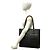 Bolso Tote Louis Vuitton Wilwood Monogram de piel mate Negro - vista 2