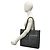 Borsa Tote Louis Vuitton Wilwood Monogram in pelle opaca Nero - vista 2