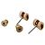 Hermès Brincos Hermes Mini Pop H Rosa Dourado - vista 7