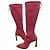 Fendi hohe Mesh-Stiefel in Rosa Pink