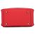Hermès Bolsa de mão Hermes Lindy Mini Vermelho - vista 3