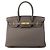 Hermès Borsa Hermes Birkin 30 in pelle Togo Etain Grigio