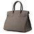 Hermès Borsa Hermes Birkin 30 in pelle Togo Etain Grigio - vista 2
