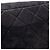 Borsa a tracolla Chanel in camoscio e pelle nera Nero - vista 7