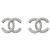Orecchini a lobo Chanel con strass
