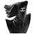 Orecchini a lobo Chanel con strass - vista 4