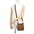Hermès Borsa a tracolla Hermes Evelyne TPM Marrone - vista 4