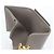 Céline Cartera Tri-fold Celine en Gray Castaño - vista 4