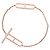 Hermès Bracelet chaîne avec breloques Hermes 18K Pink Gold