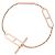 Hermès Bracelet chaîne avec breloques Hermes 18K Pink Gold - vue 3