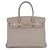 Hermès Hermes Birkin 30 Gris Asphalt Handtasche Braun