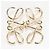 Broche en métal doré Loewe - vue 2