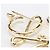 Broche en métal doré Loewe - vue 5