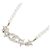 Collana Chanel dorata con perla e logo Coco D'oro